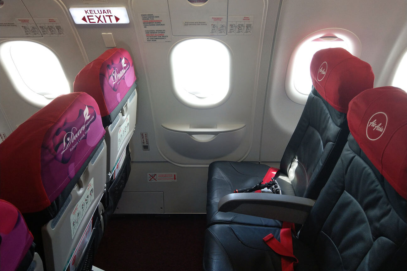 Legroom exit-row seat